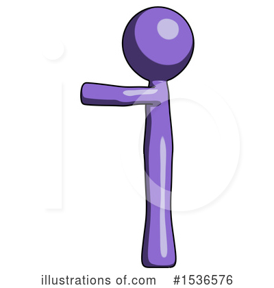 Royalty-Free (RF) Purple Design Mascot Clipart Illustration by Leo Blanchette - Stock Sample #1536576