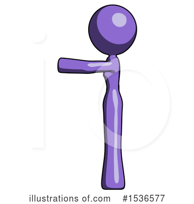 Royalty-Free (RF) Purple Design Mascot Clipart Illustration by Leo Blanchette - Stock Sample #1536577