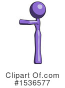 Purple Design Mascot Clipart #1536577 by Leo Blanchette