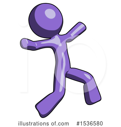 Royalty-Free (RF) Purple Design Mascot Clipart Illustration by Leo Blanchette - Stock Sample #1536580