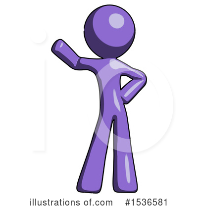 Royalty-Free (RF) Purple Design Mascot Clipart Illustration by Leo Blanchette - Stock Sample #1536581
