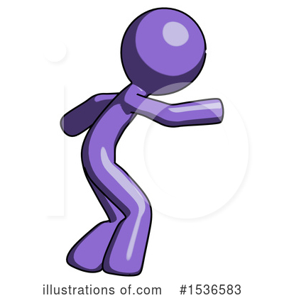 Royalty-Free (RF) Purple Design Mascot Clipart Illustration by Leo Blanchette - Stock Sample #1536583