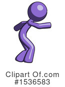 Purple Design Mascot Clipart #1536583 by Leo Blanchette