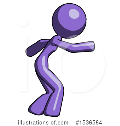 Royalty-Free (RF) Purple Design Mascot Clipart Illustration by Leo Blanchette - Stock Sample #1536584
