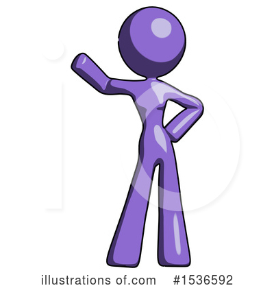 Royalty-Free (RF) Purple Design Mascot Clipart Illustration by Leo Blanchette - Stock Sample #1536592