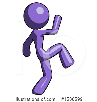 Royalty-Free (RF) Purple Design Mascot Clipart Illustration by Leo Blanchette - Stock Sample #1536599