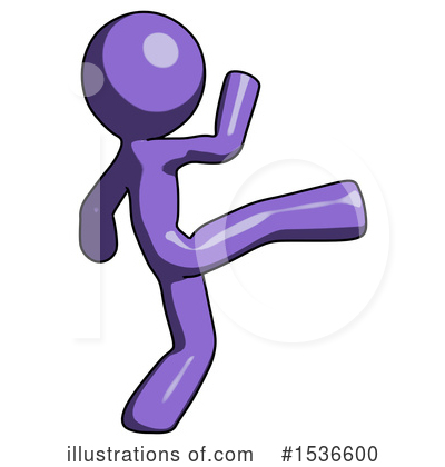 Royalty-Free (RF) Purple Design Mascot Clipart Illustration by Leo Blanchette - Stock Sample #1536600