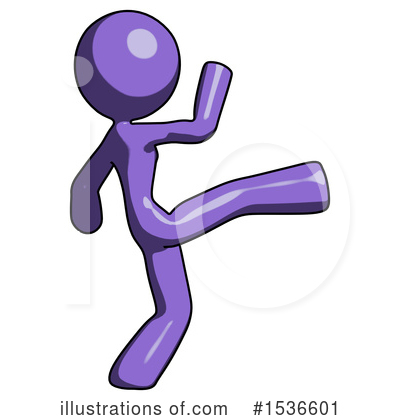 Royalty-Free (RF) Purple Design Mascot Clipart Illustration by Leo Blanchette - Stock Sample #1536601