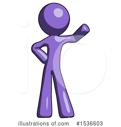 Royalty-Free (RF) Purple Design Mascot Clipart Illustration by Leo Blanchette - Stock Sample #1536603