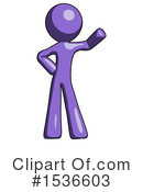 Purple Design Mascot Clipart #1536603 by Leo Blanchette