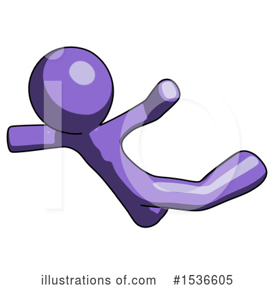 Royalty-Free (RF) Purple Design Mascot Clipart Illustration by Leo Blanchette - Stock Sample #1536605