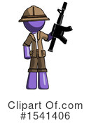 Purple Design Mascot Clipart #1541406 by Leo Blanchette