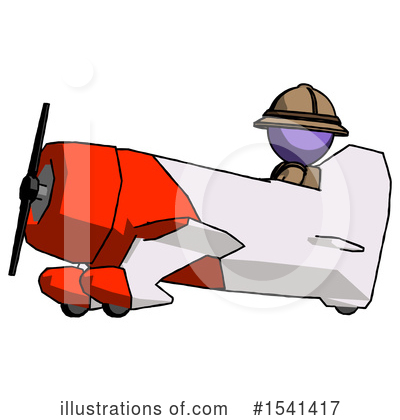 Royalty-Free (RF) Purple Design Mascot Clipart Illustration by Leo Blanchette - Stock Sample #1541417