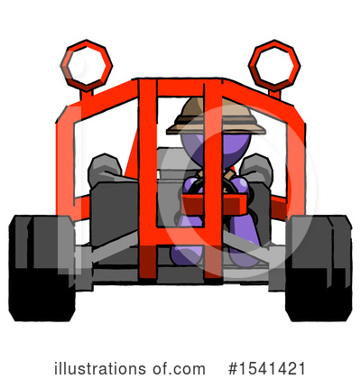 Royalty-Free (RF) Purple Design Mascot Clipart Illustration by Leo Blanchette - Stock Sample #1541421