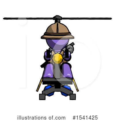 Royalty-Free (RF) Purple Design Mascot Clipart Illustration by Leo Blanchette - Stock Sample #1541425