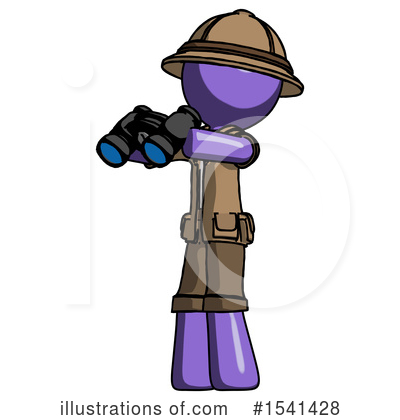 Royalty-Free (RF) Purple Design Mascot Clipart Illustration by Leo Blanchette - Stock Sample #1541428