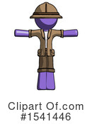 Purple Design Mascot Clipart #1541446 by Leo Blanchette