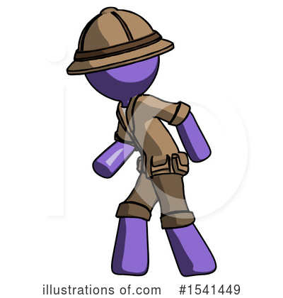 Royalty-Free (RF) Purple Design Mascot Clipart Illustration by Leo Blanchette - Stock Sample #1541449