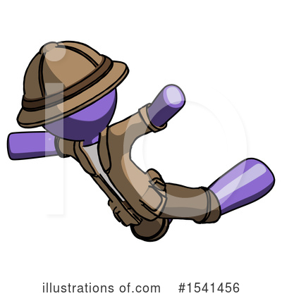 Royalty-Free (RF) Purple Design Mascot Clipart Illustration by Leo Blanchette - Stock Sample #1541456