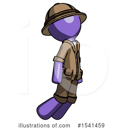 Royalty-Free (RF) Purple Design Mascot Clipart Illustration by Leo Blanchette - Stock Sample #1541459
