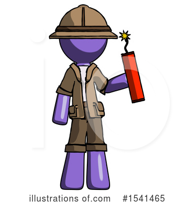 Royalty-Free (RF) Purple Design Mascot Clipart Illustration by Leo Blanchette - Stock Sample #1541465