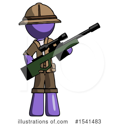 Royalty-Free (RF) Purple Design Mascot Clipart Illustration by Leo Blanchette - Stock Sample #1541483