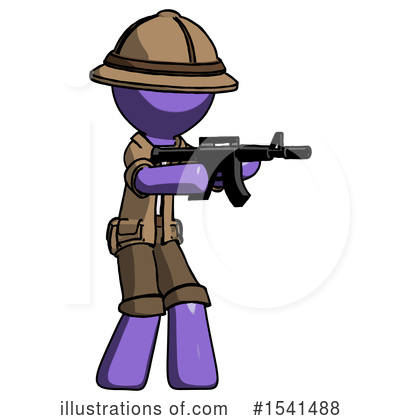 Royalty-Free (RF) Purple Design Mascot Clipart Illustration by Leo Blanchette - Stock Sample #1541488