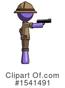 Purple Design Mascot Clipart #1541491 by Leo Blanchette