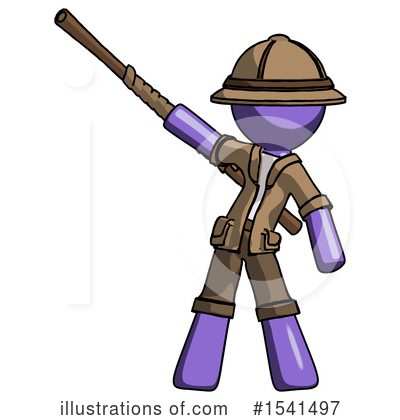 Royalty-Free (RF) Purple Design Mascot Clipart Illustration by Leo Blanchette - Stock Sample #1541497
