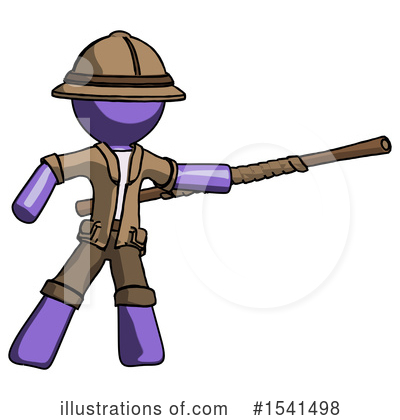 Royalty-Free (RF) Purple Design Mascot Clipart Illustration by Leo Blanchette - Stock Sample #1541498