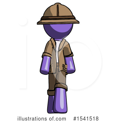 Royalty-Free (RF) Purple Design Mascot Clipart Illustration by Leo Blanchette - Stock Sample #1541518