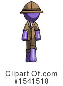 Purple Design Mascot Clipart #1541518 by Leo Blanchette