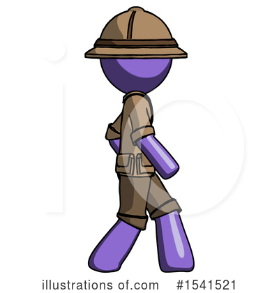 Royalty-Free (RF) Purple Design Mascot Clipart Illustration by Leo Blanchette - Stock Sample #1541521