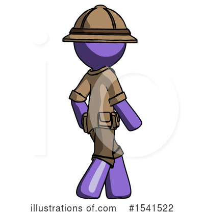 Royalty-Free (RF) Purple Design Mascot Clipart Illustration by Leo Blanchette - Stock Sample #1541522