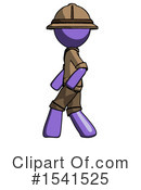 Purple Design Mascot Clipart #1541525 by Leo Blanchette
