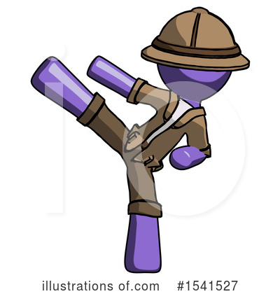 Royalty-Free (RF) Purple Design Mascot Clipart Illustration by Leo Blanchette - Stock Sample #1541527