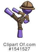 Purple Design Mascot Clipart #1541527 by Leo Blanchette