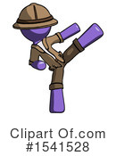 Purple Design Mascot Clipart #1541528 by Leo Blanchette