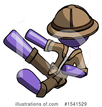 Royalty-Free (RF) Purple Design Mascot Clipart Illustration by Leo Blanchette - Stock Sample #1541529