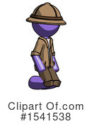 Purple Design Mascot Clipart #1541538 by Leo Blanchette