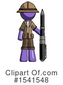 Purple Design Mascot Clipart #1541548 by Leo Blanchette