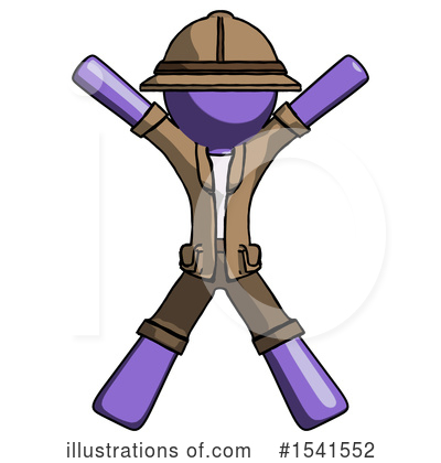 Royalty-Free (RF) Purple Design Mascot Clipart Illustration by Leo Blanchette - Stock Sample #1541552