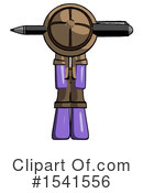 Purple Design Mascot Clipart #1541556 by Leo Blanchette
