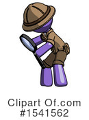 Purple Design Mascot Clipart #1541562 by Leo Blanchette