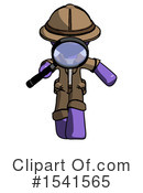 Purple Design Mascot Clipart #1541565 by Leo Blanchette