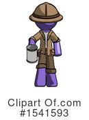 Purple Design Mascot Clipart #1541593 by Leo Blanchette