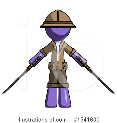 Royalty-Free (RF) Purple Design Mascot Clipart Illustration by Leo Blanchette - Stock Sample #1541600