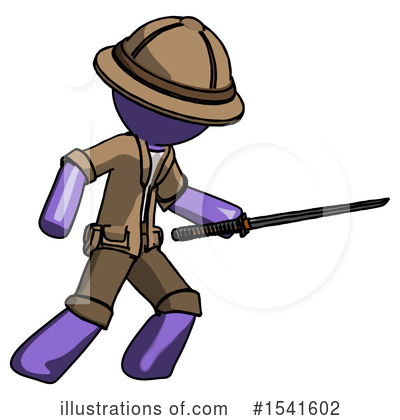 Royalty-Free (RF) Purple Design Mascot Clipart Illustration by Leo Blanchette - Stock Sample #1541602