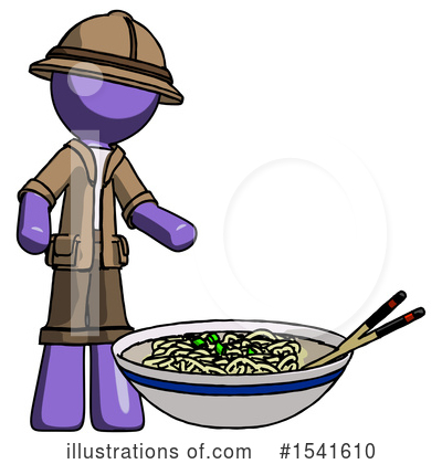 Royalty-Free (RF) Purple Design Mascot Clipart Illustration by Leo Blanchette - Stock Sample #1541610