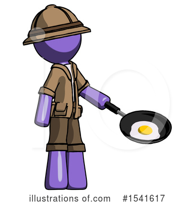 Royalty-Free (RF) Purple Design Mascot Clipart Illustration by Leo Blanchette - Stock Sample #1541617